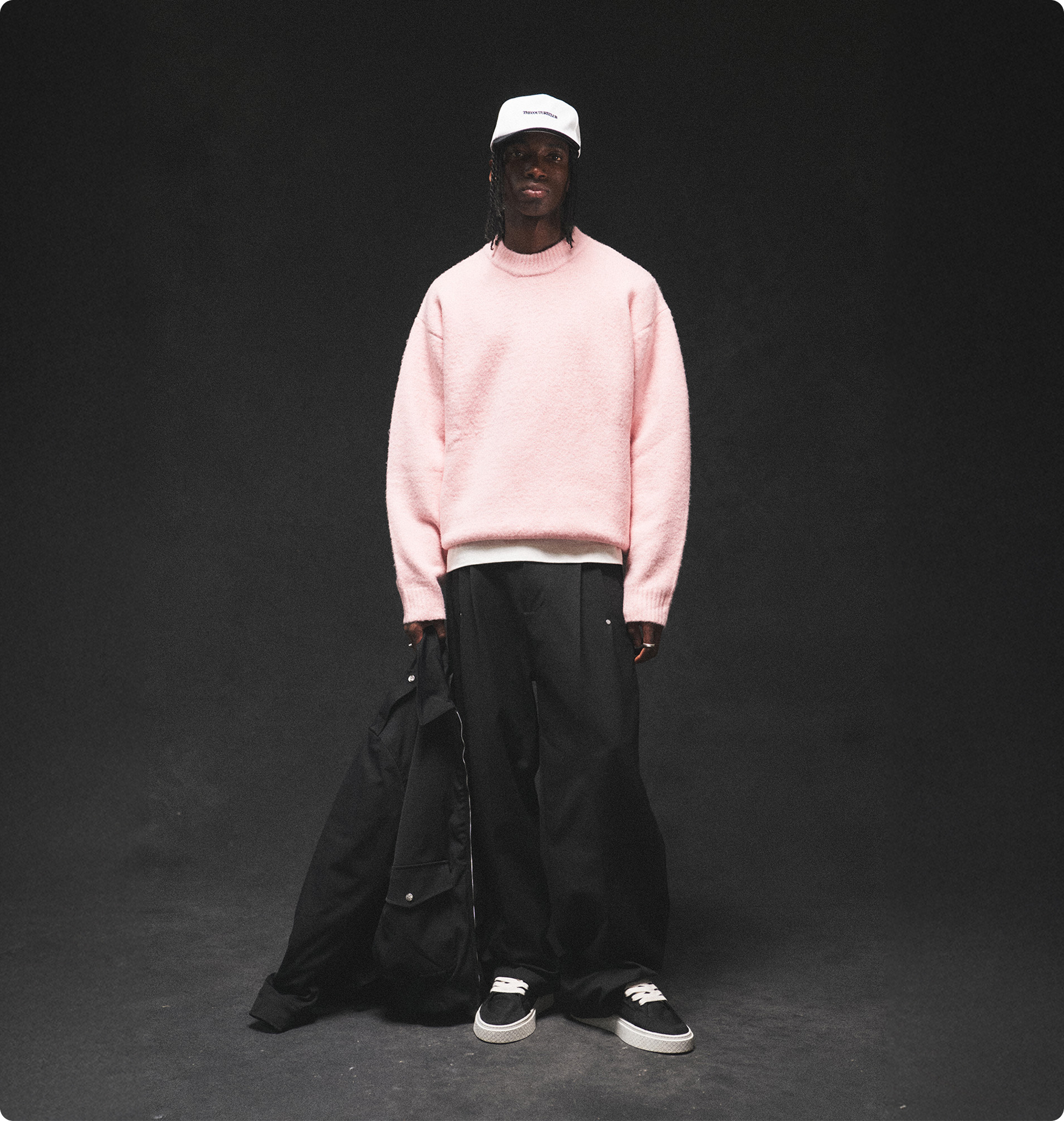 COPYRIGHT BRUSHED KNIT JUMPER