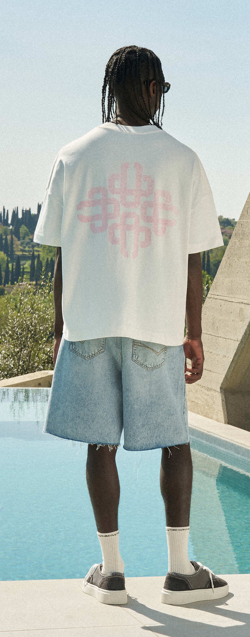 EMBLEM SLUB T-SHIRT