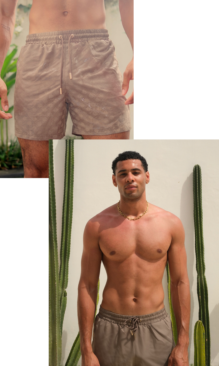 EMBLEM WATER REACTIVE SWIM SHORTS