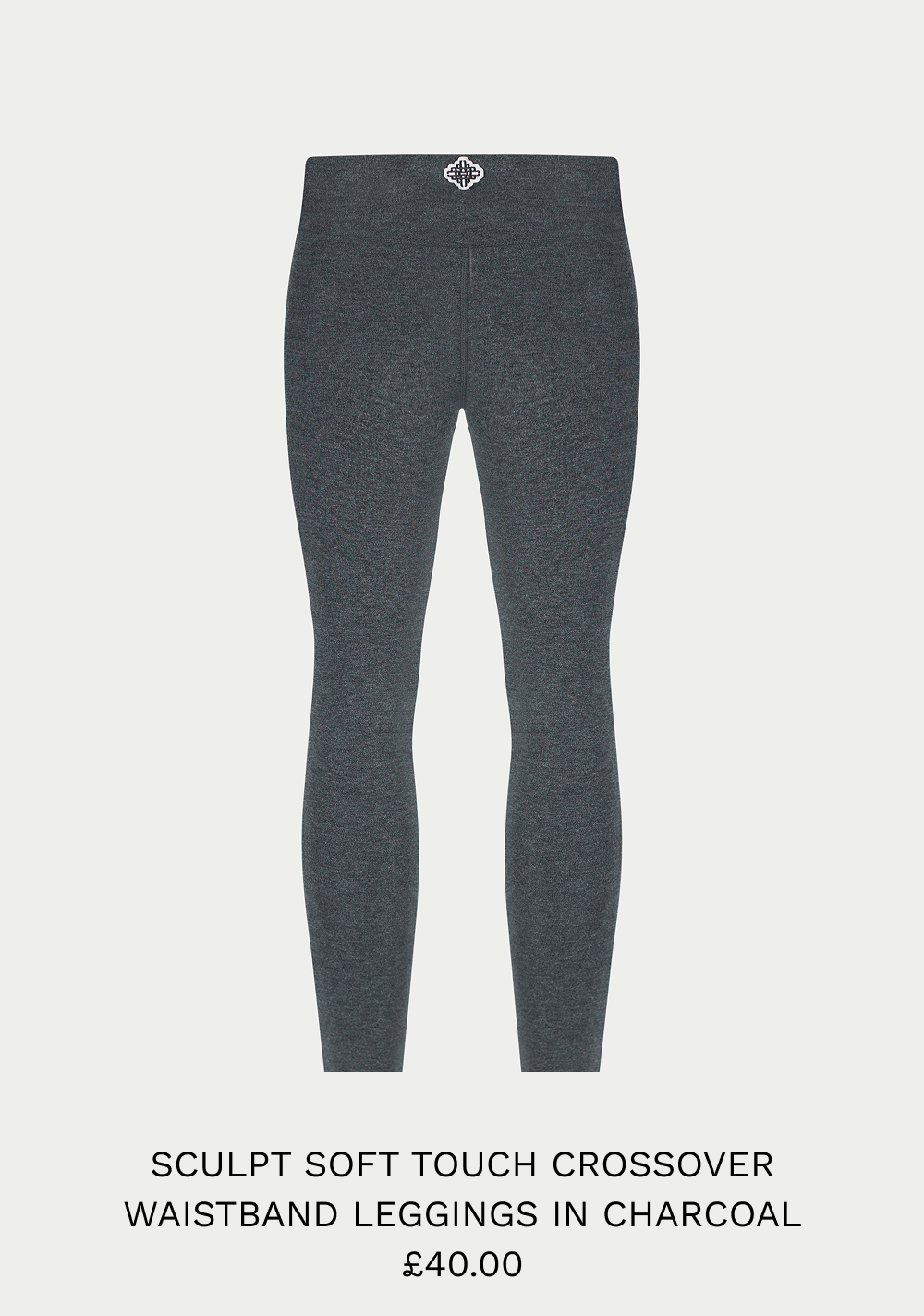 SCULPT SOFT TOUCH CROSSOVER WAISTBAND LEGGINGS