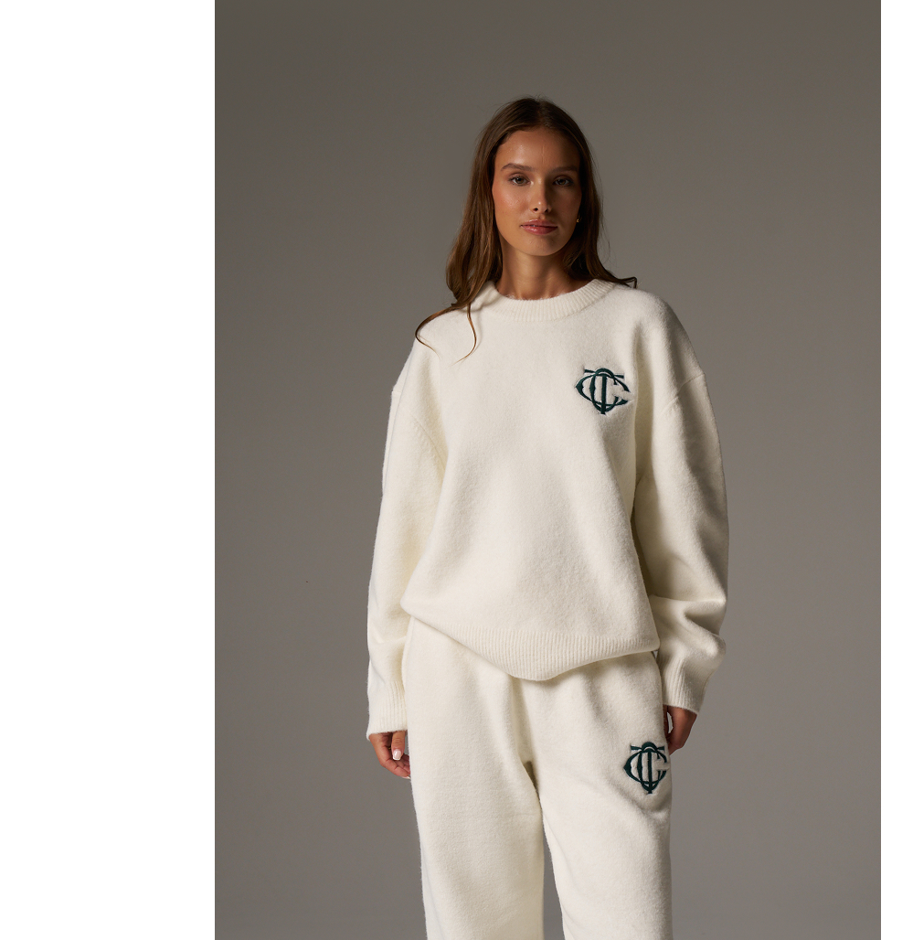 MONOGRAM KNITTED CREW