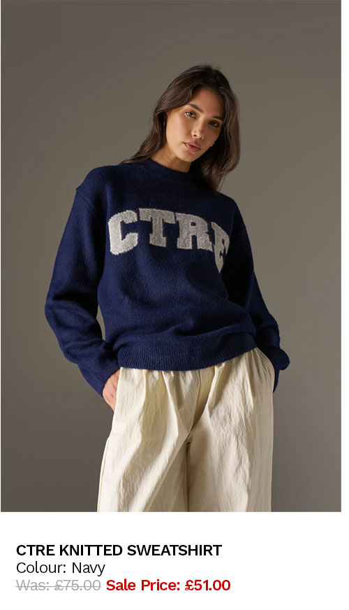 CTRE KNITTED SWEATSHIRT