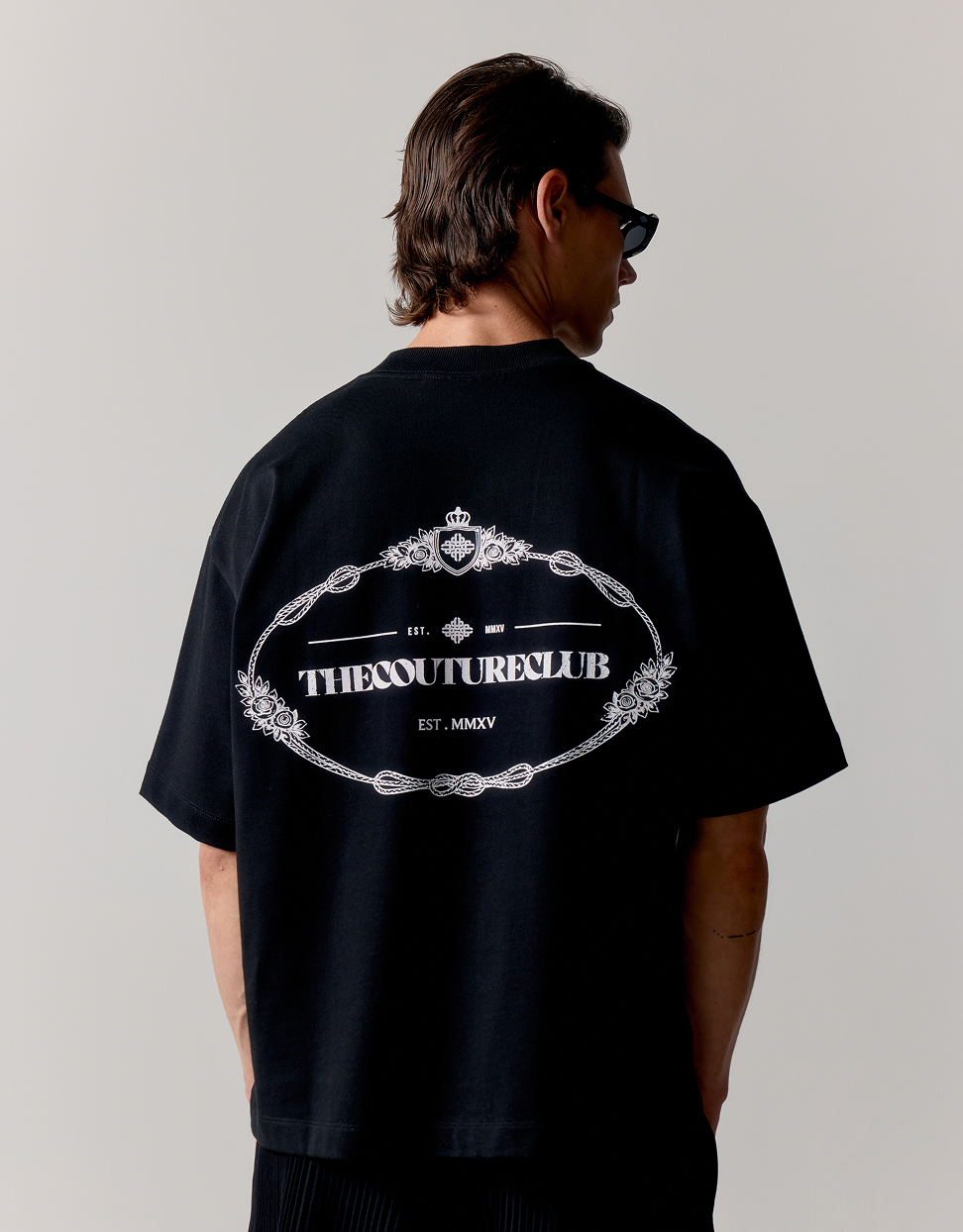 COPYRIGHT CREST GRAPHIC T-SHIRT