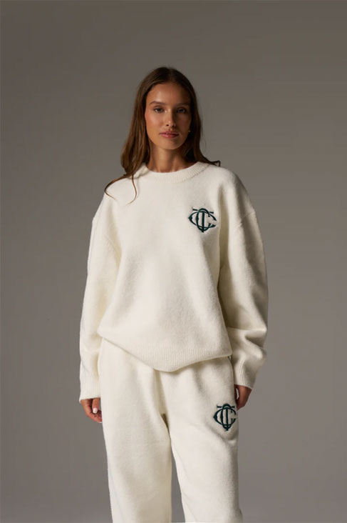 MONOGRAM KNITTED CREW