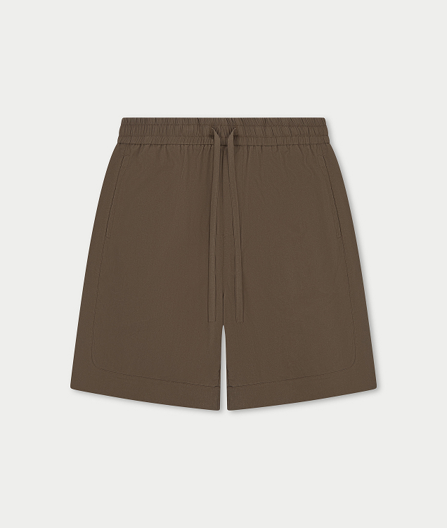 CUPRO PANELLED SHORTS