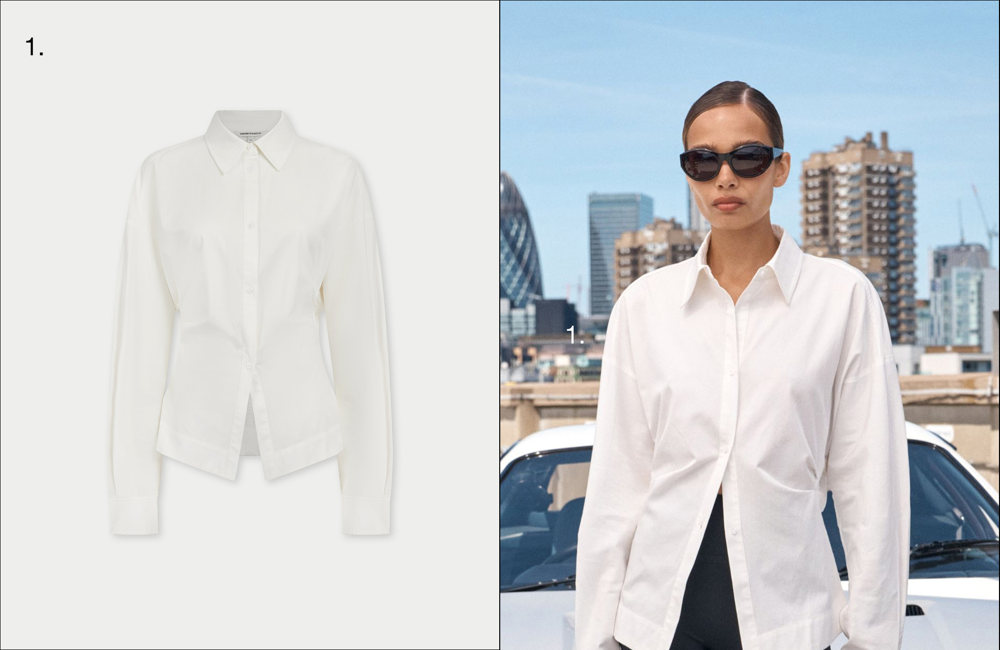 CONTOUR SEAM SHIRT