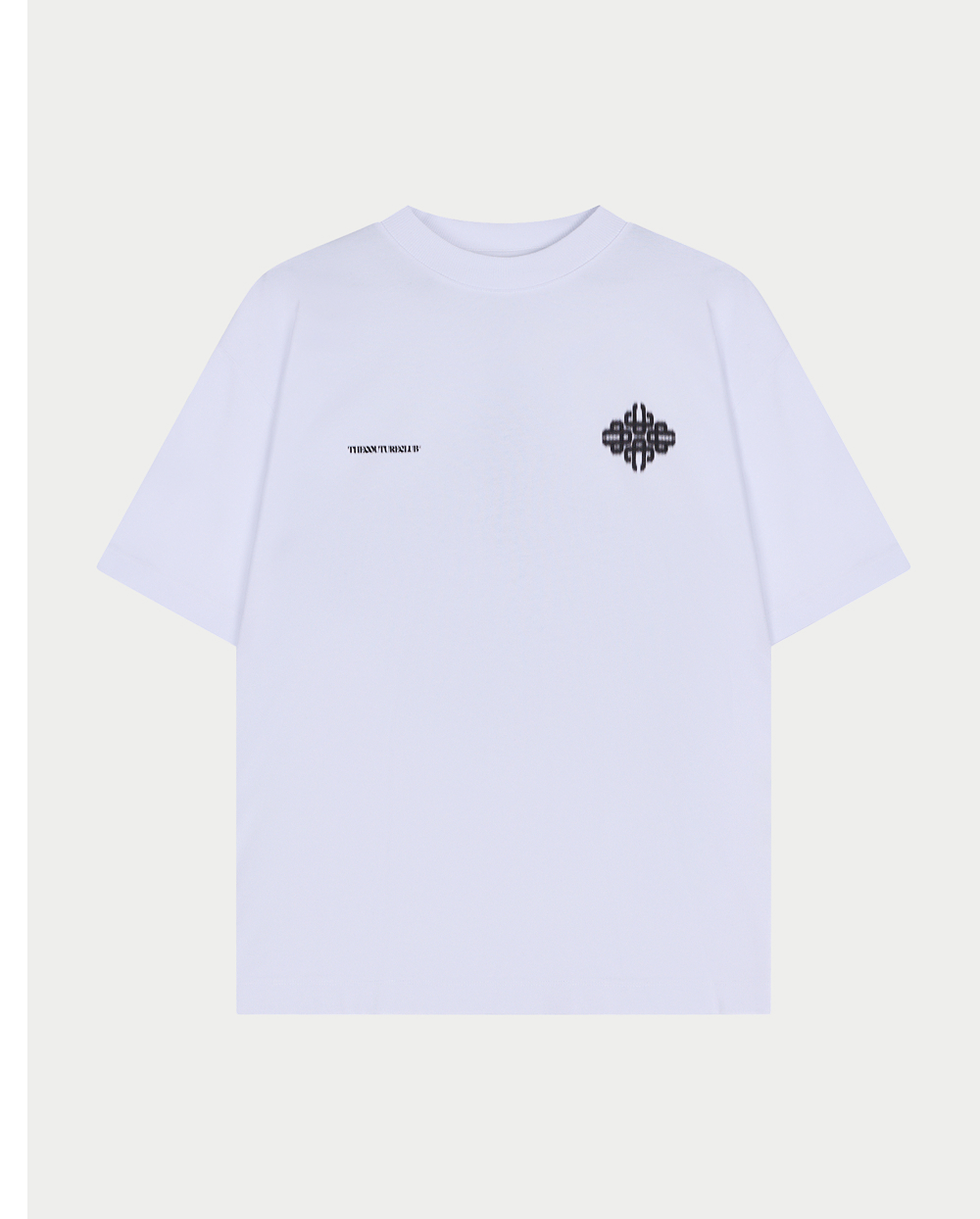 MOTION BLURRED EMBLEM T-SHIRT