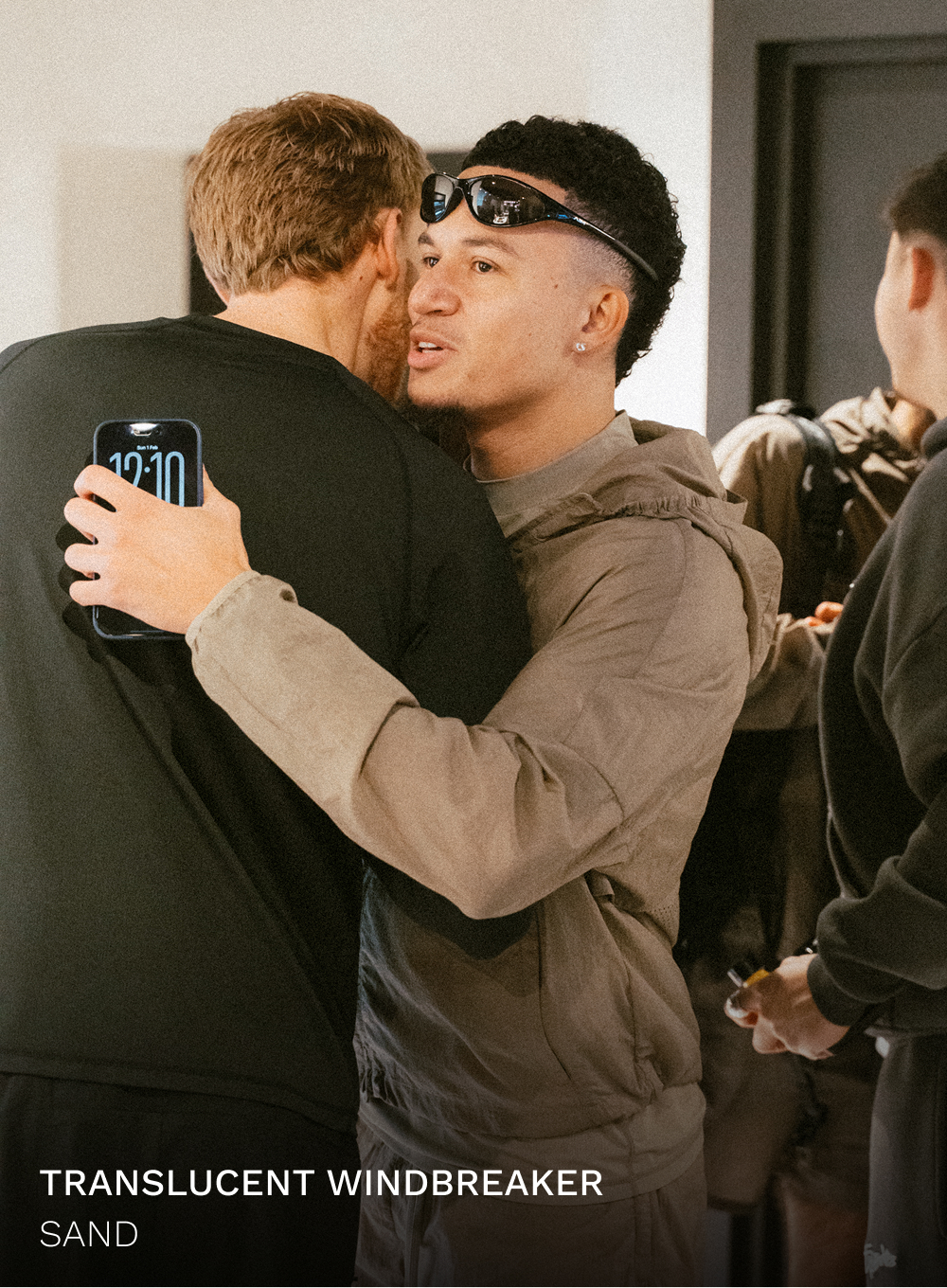 TRANSLUCENT WINDBREAKER