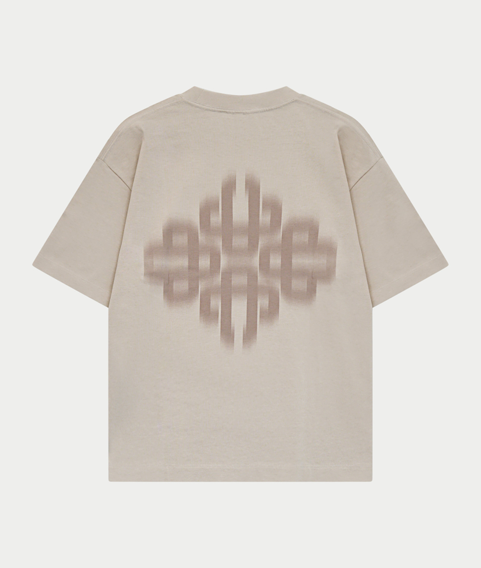 MOTION BLURRED EMBLEM T-SHIRT