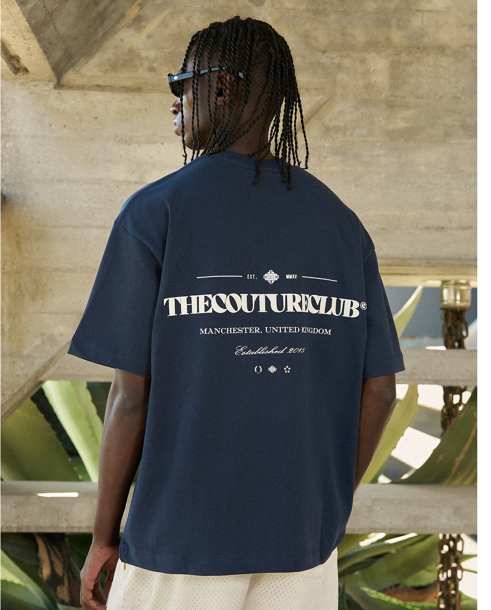 COPYRIGHT MULTI GRAPHIC T-SHIRT