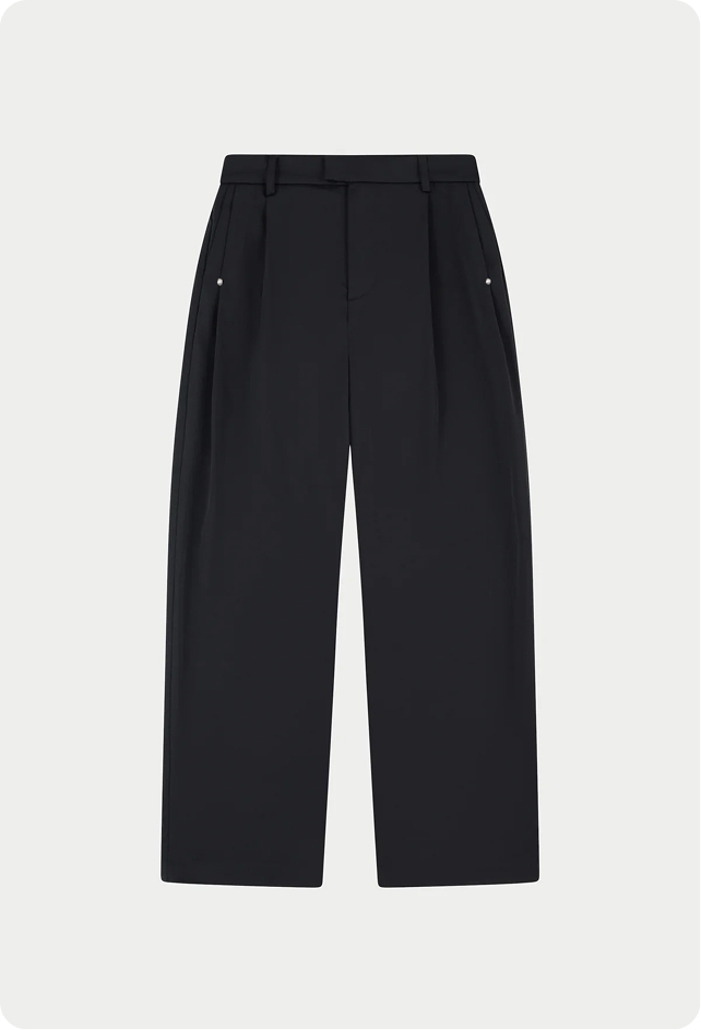 RIVET DETAIL TROUSERS