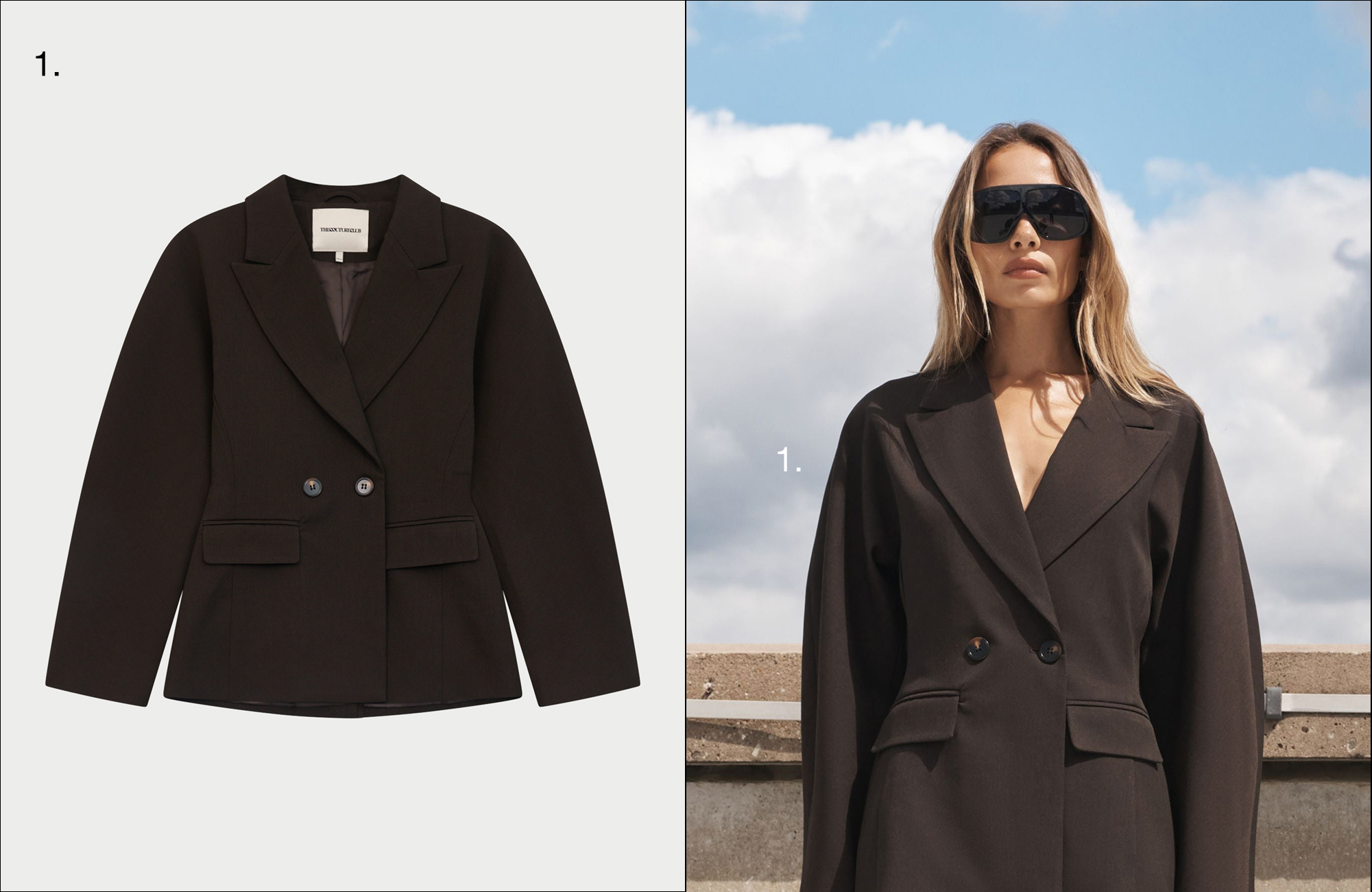 CINCHED WAIST BLAZER