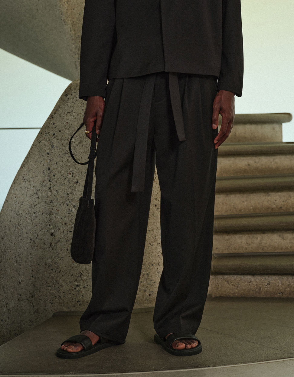 SMART BARREL TROUSER