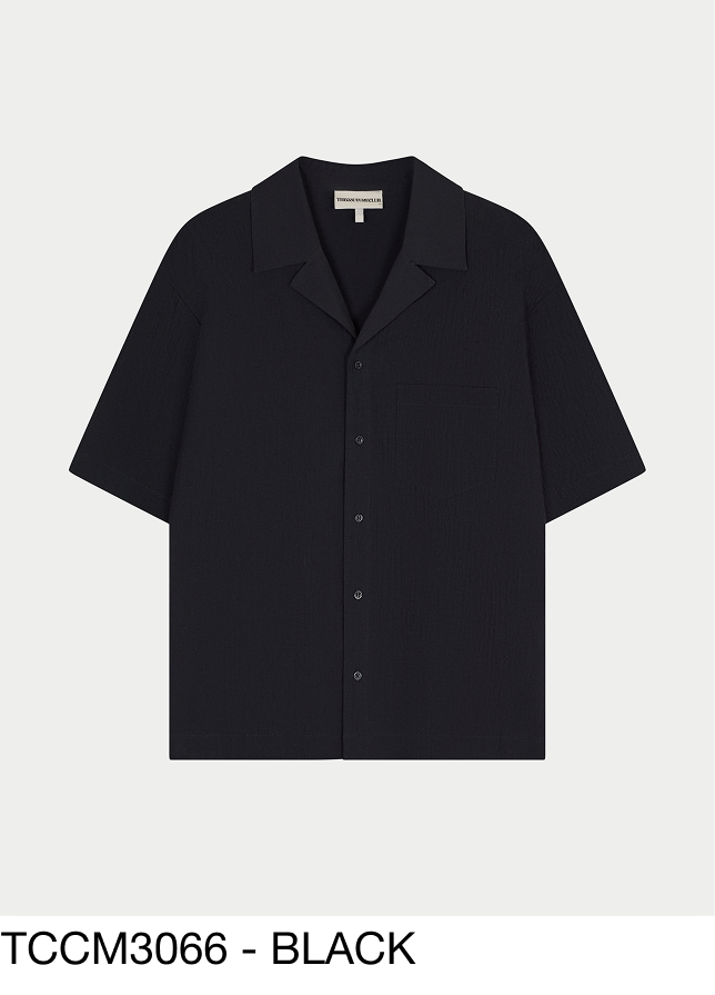 TEXTURED REVERE SHIRT