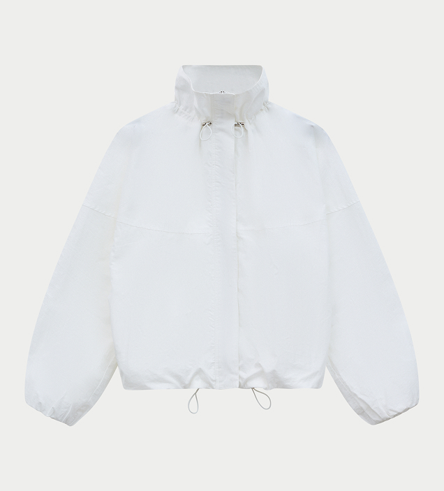 FUNNEL NECK TRACK JACKET