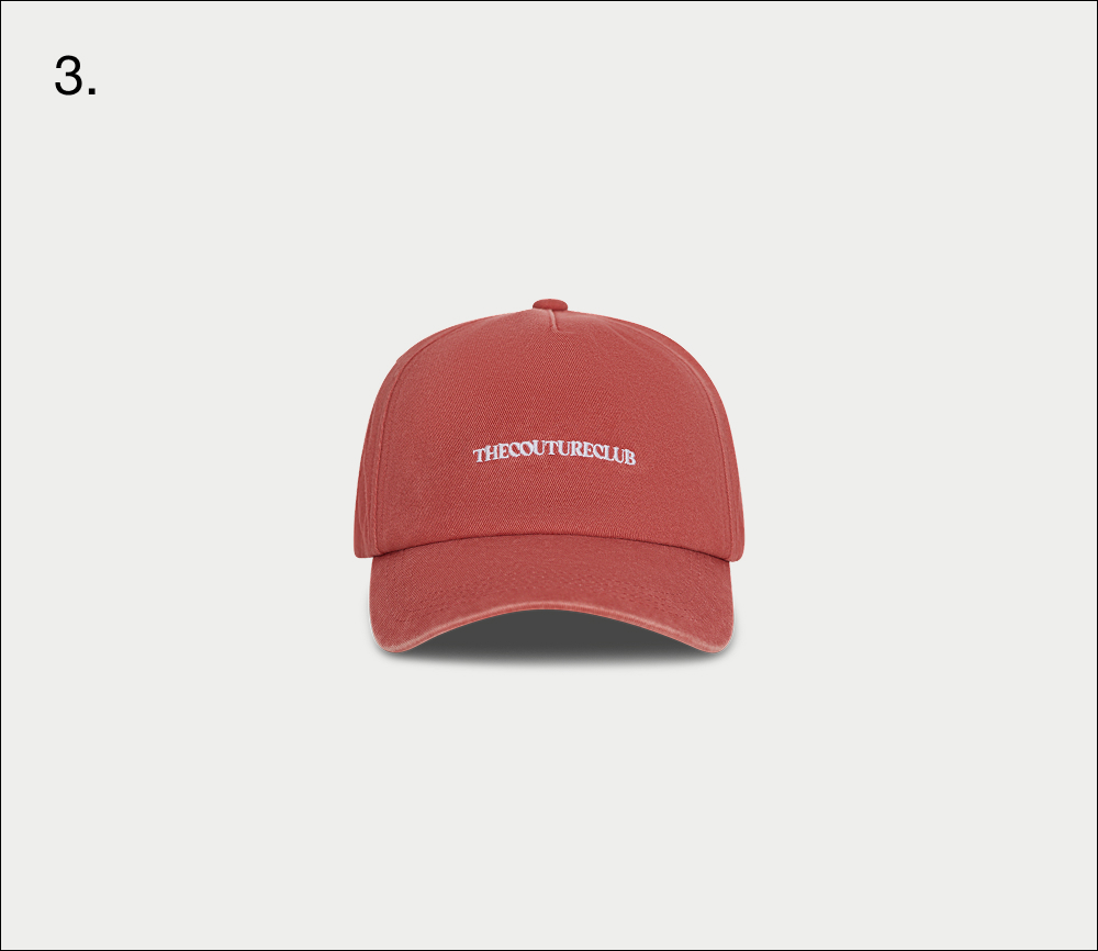 WASHED COPYRIGHT CAP