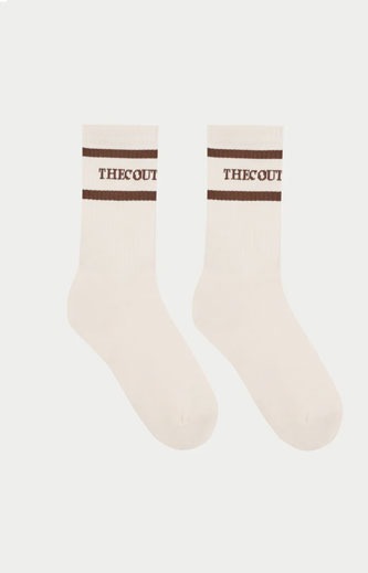 DOUBLE STRIPE COPYRIGHT SOCK