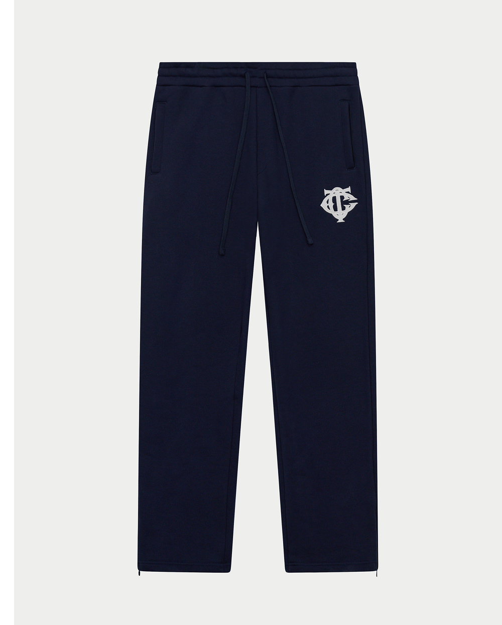 HEAVYWEIGHT MONOGRAM APPLIQUE EMBLEM JOGGERS