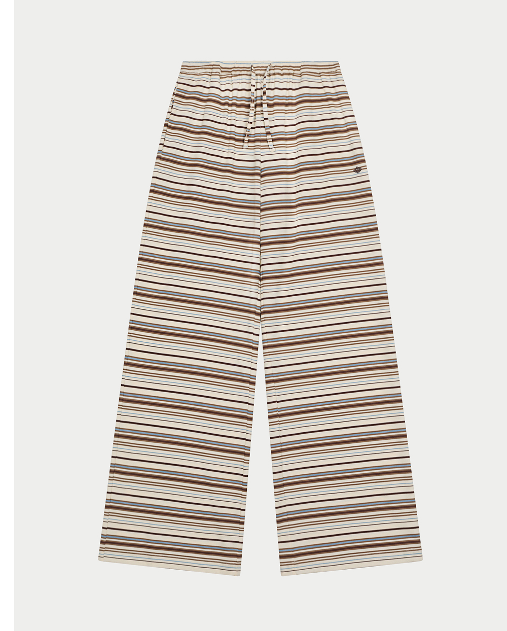 STRIPE WIDE LEG TROUSERS