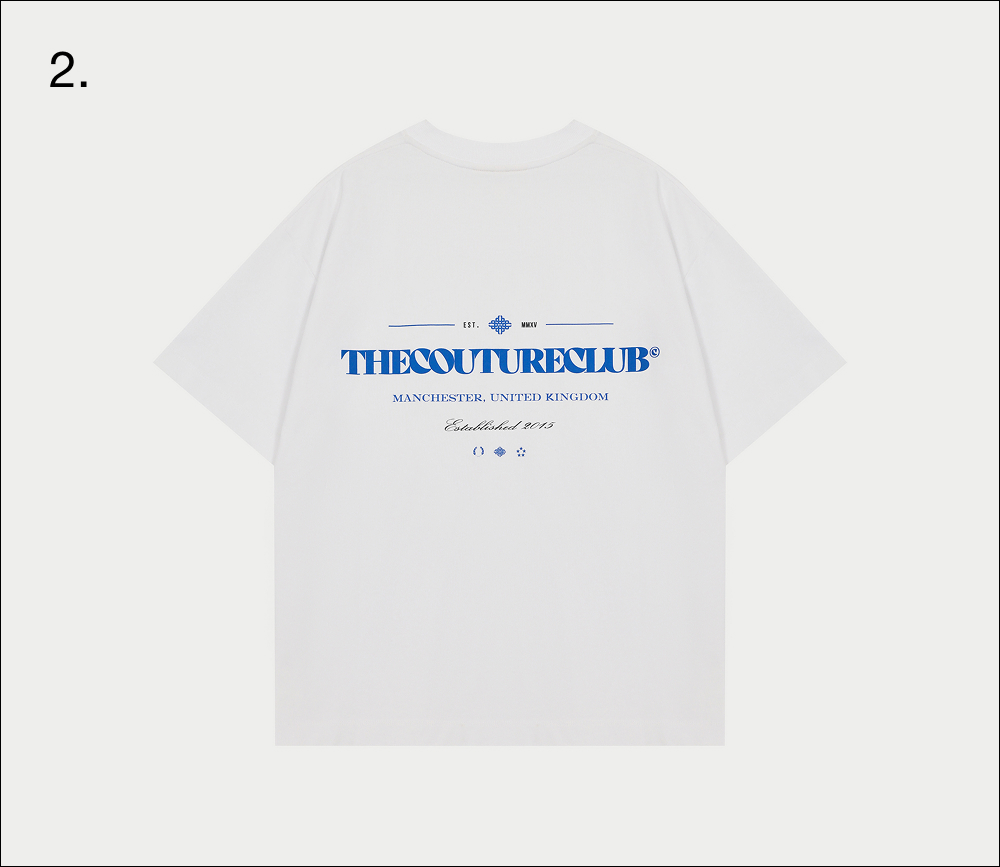 COPYRIGHT MULTI GRAPHIC T-SHIRT