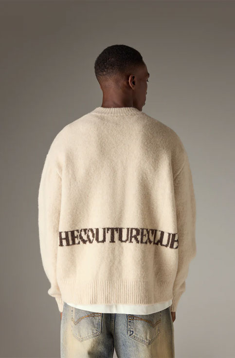 COPYRIGHT BRUSHED KNIT JUMPER