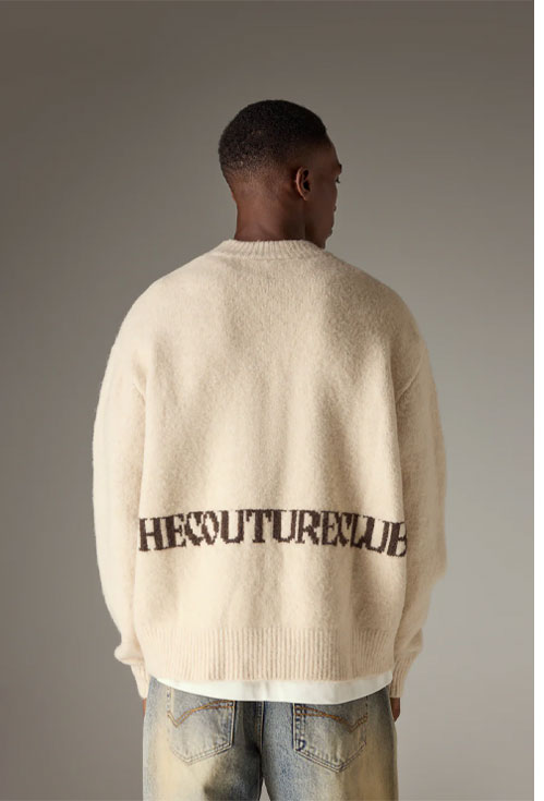 COPYRIGHT BRUSHED KNIT JUMPER