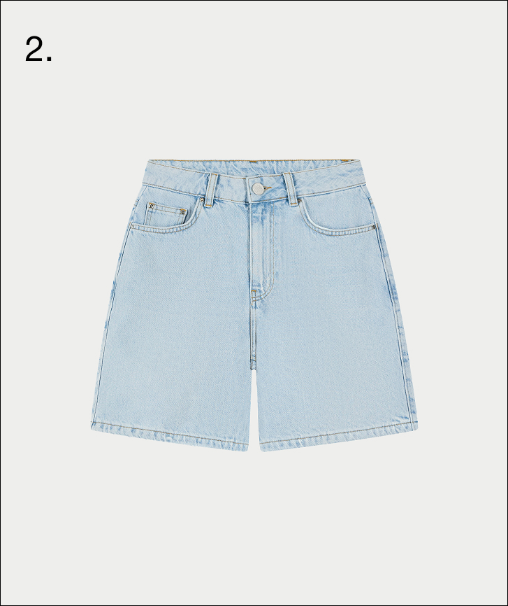DENIM JORTS