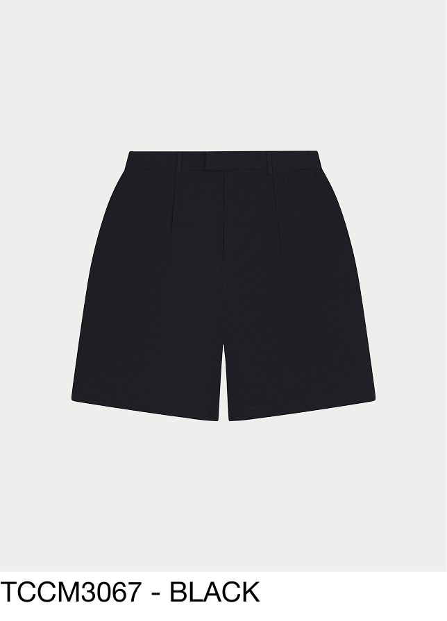 TEXTURED TAILORED SHORTS
