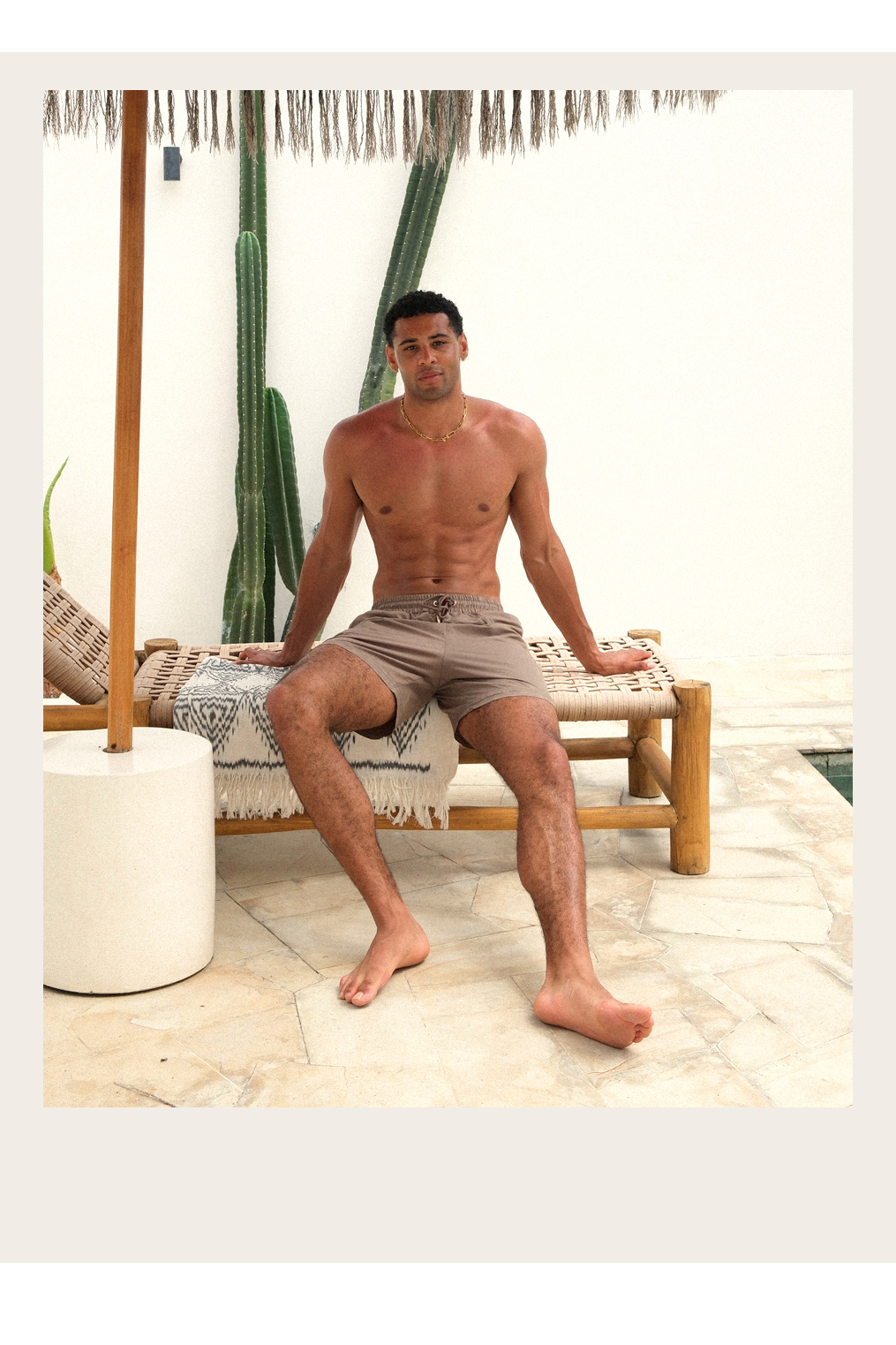 EMBLEM WATER REACTIVE SWIM SHORTS