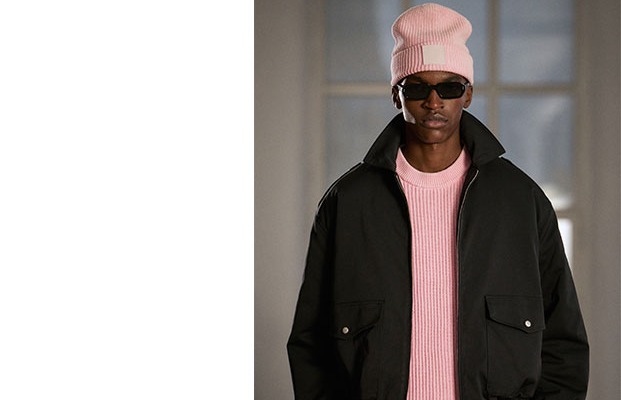 HEAVY WASHED RIBBED KNIT CREW