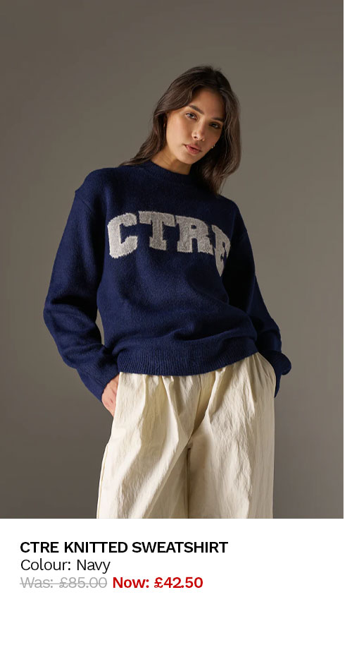 CTRE KNITTED SWEATSHIRT