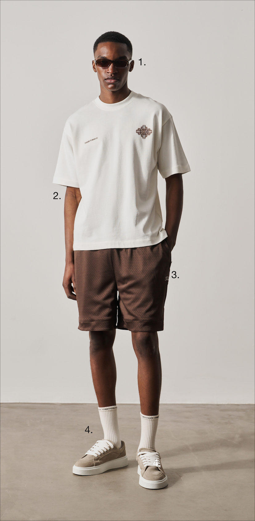 MOTION BLURRED EMBLEM T-SHIRT