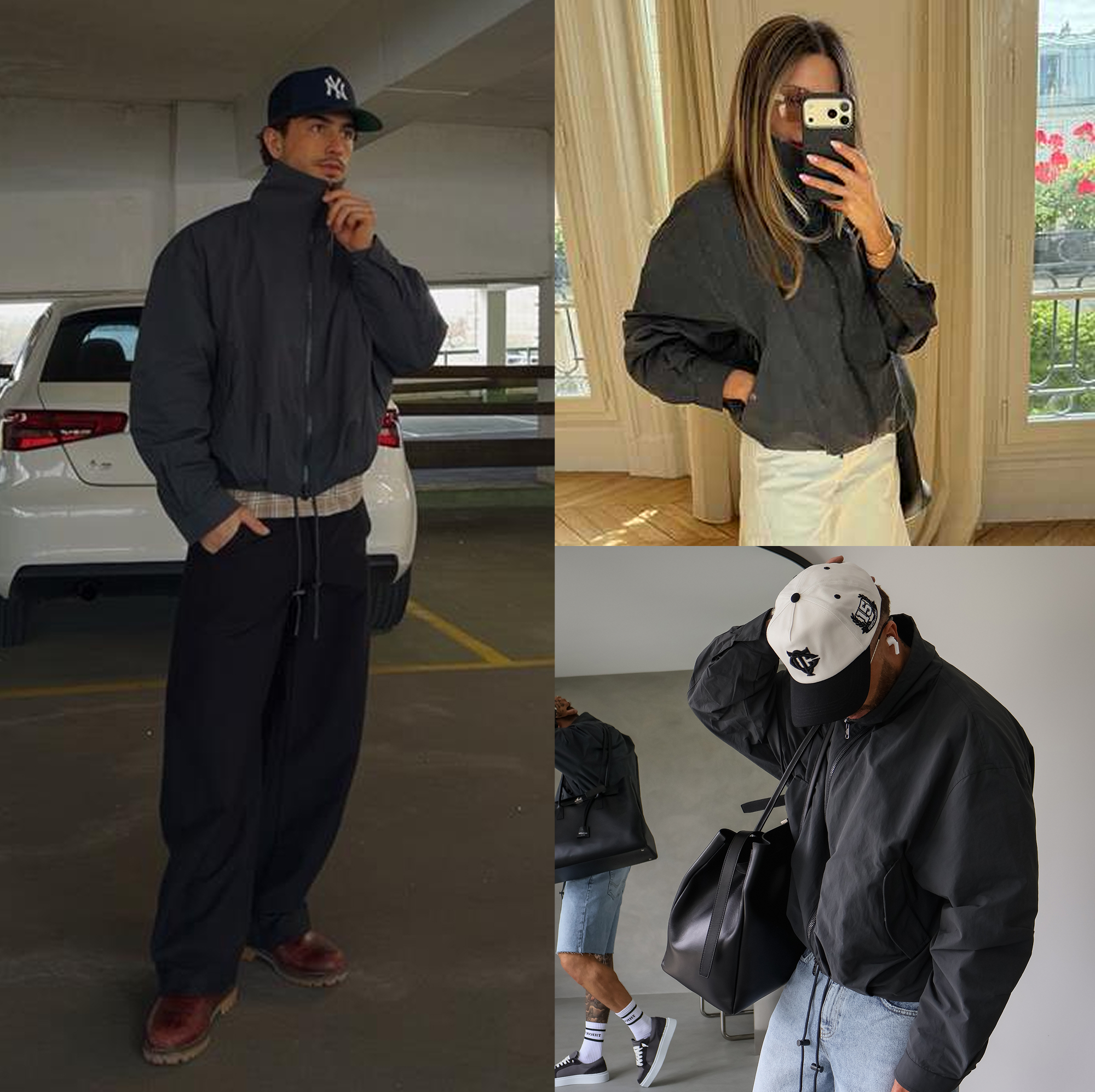 TECHNICAL FUNNEL NECK JACKET