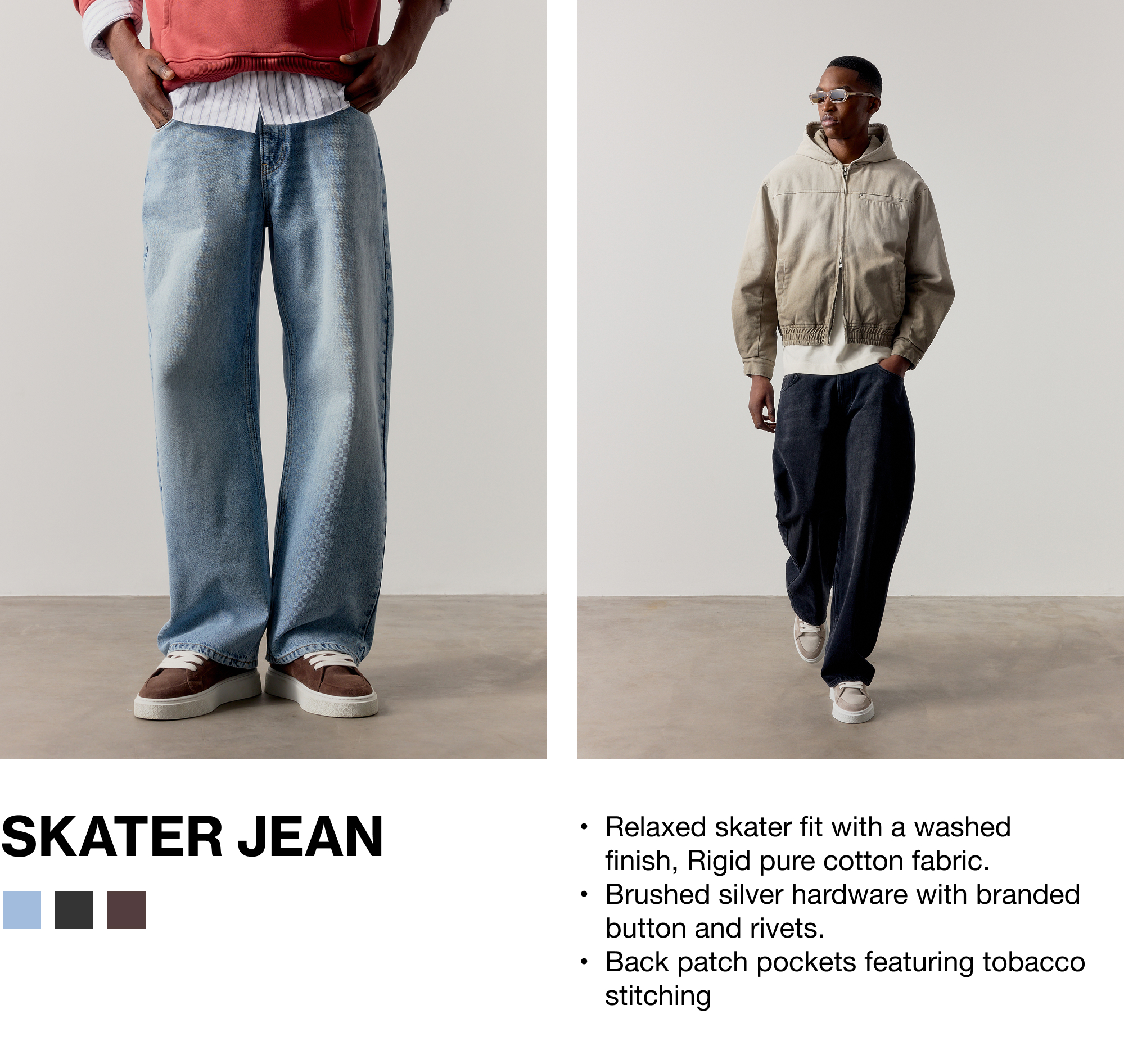 SKATER JEANS