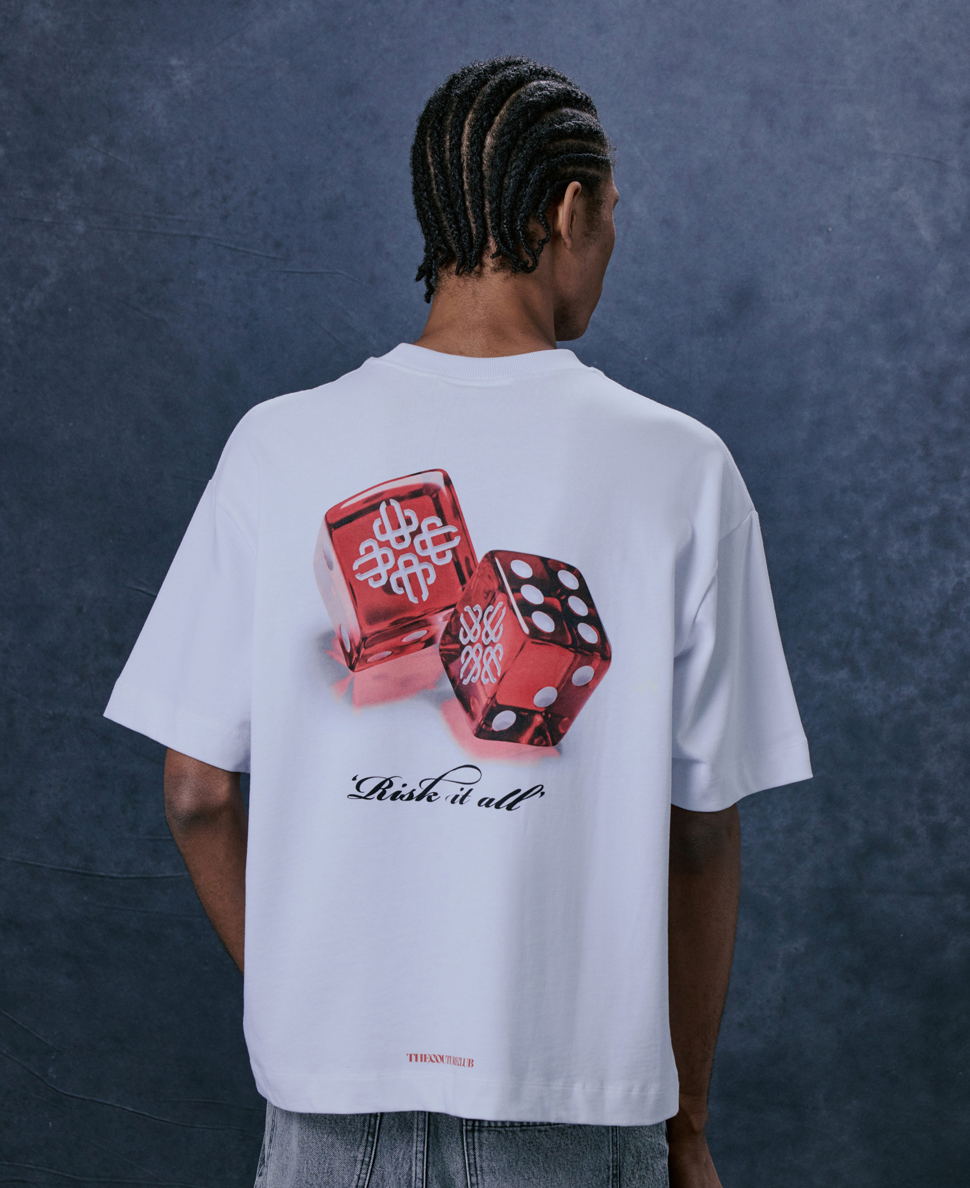DICE EMBLEM GRAPHIC T-SHIRT