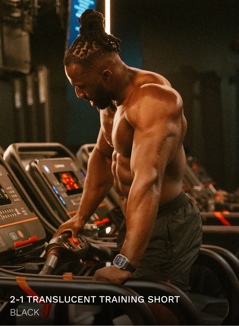 2-1 TRANSLUCENT RUN SHORT