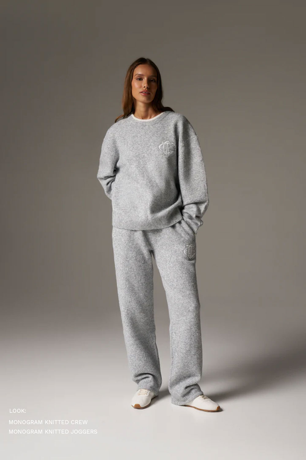 MONOGRAM KNITTED CREW