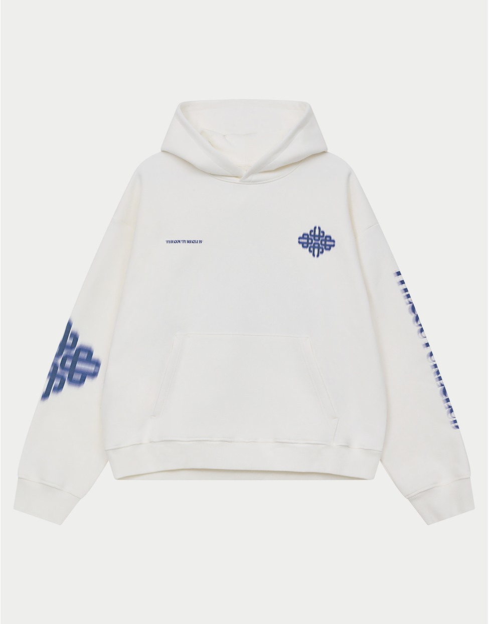 MOTION BLURRED EMBLEM HOODIE