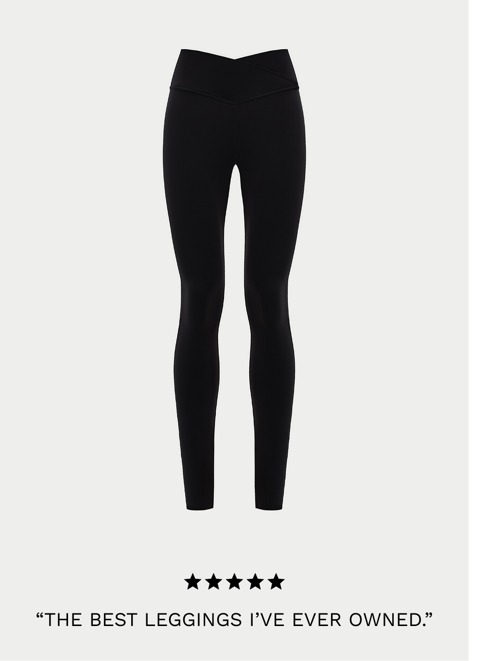 SCULPTING STRETCH CROSSOVER WAISTBAND LEGGINGS