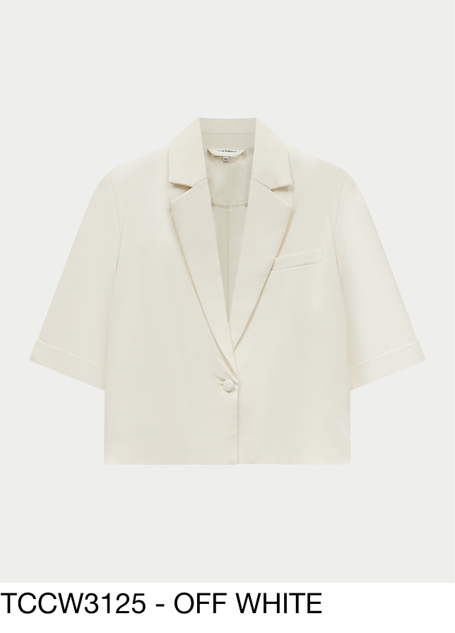 SHORT SLEEVE BLAZER