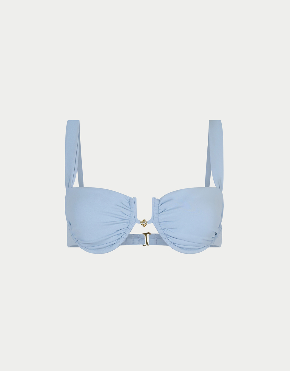RUCHED CUP BIKINI TOP