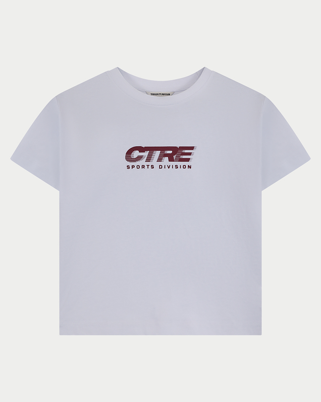 RETRO SPORT CTRE GRAPHIC BABY TEE