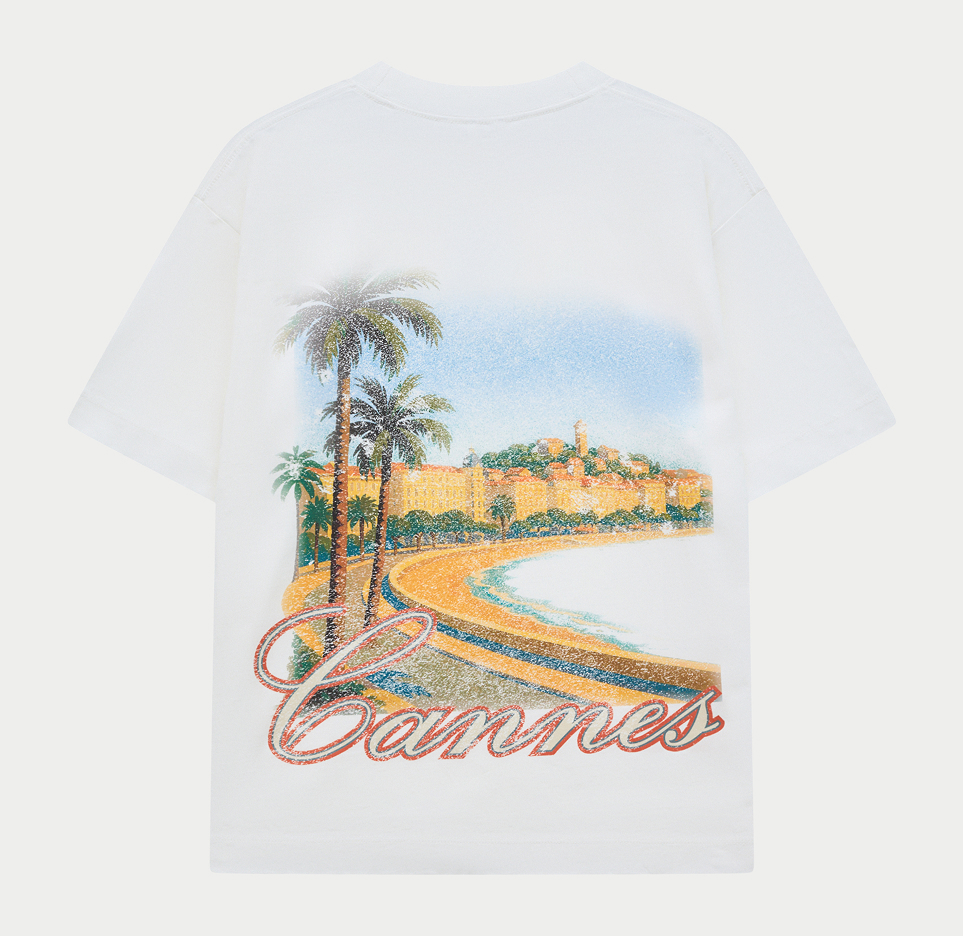 VINTAGE CANNES GRAPHIC T-SHIRT