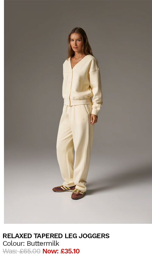 RELAXED TAPERED LEG JOGGERS