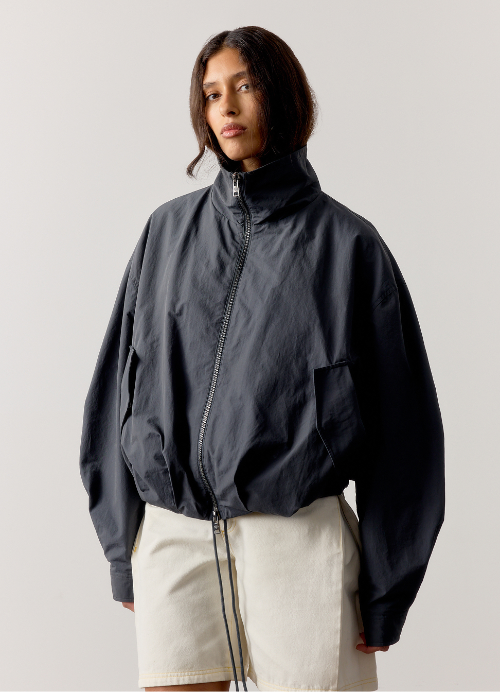 TECHNICAL FUNNEL NECK JACKET