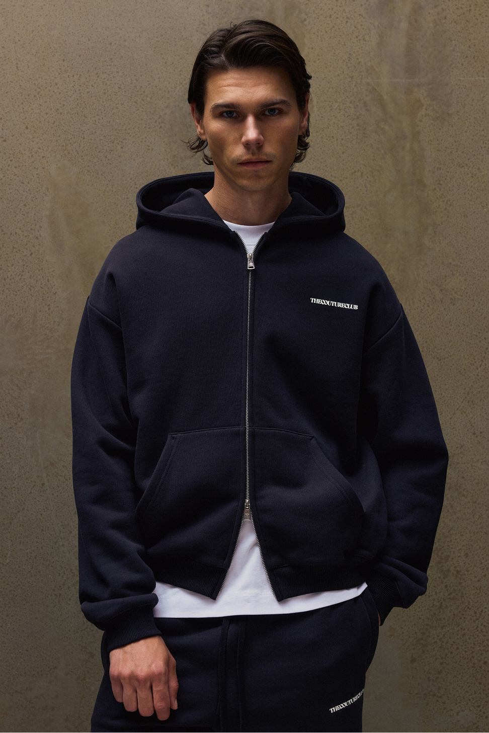 COPYRIGHT ZIP THROUGH HOODIE
