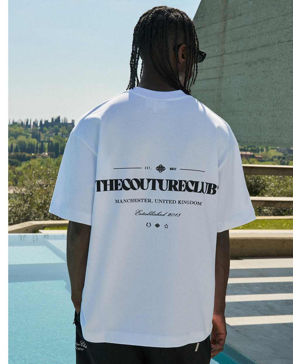 COPYRIGHT MULTI  GRAPHIC T-SHIRT