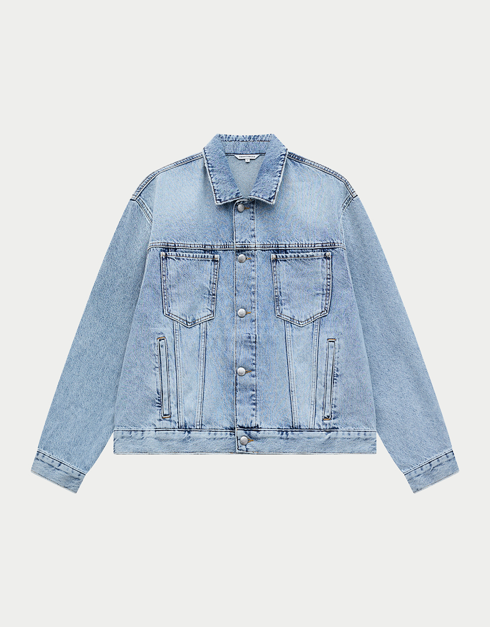 WASHED DENIM TRUCKER JACKET