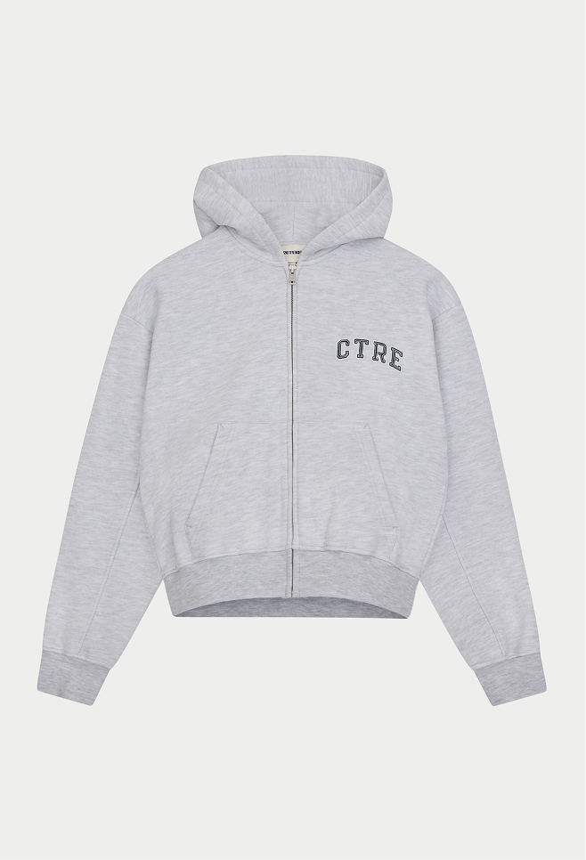 CTRE ZIP THROUGH RELAXED HOODIE