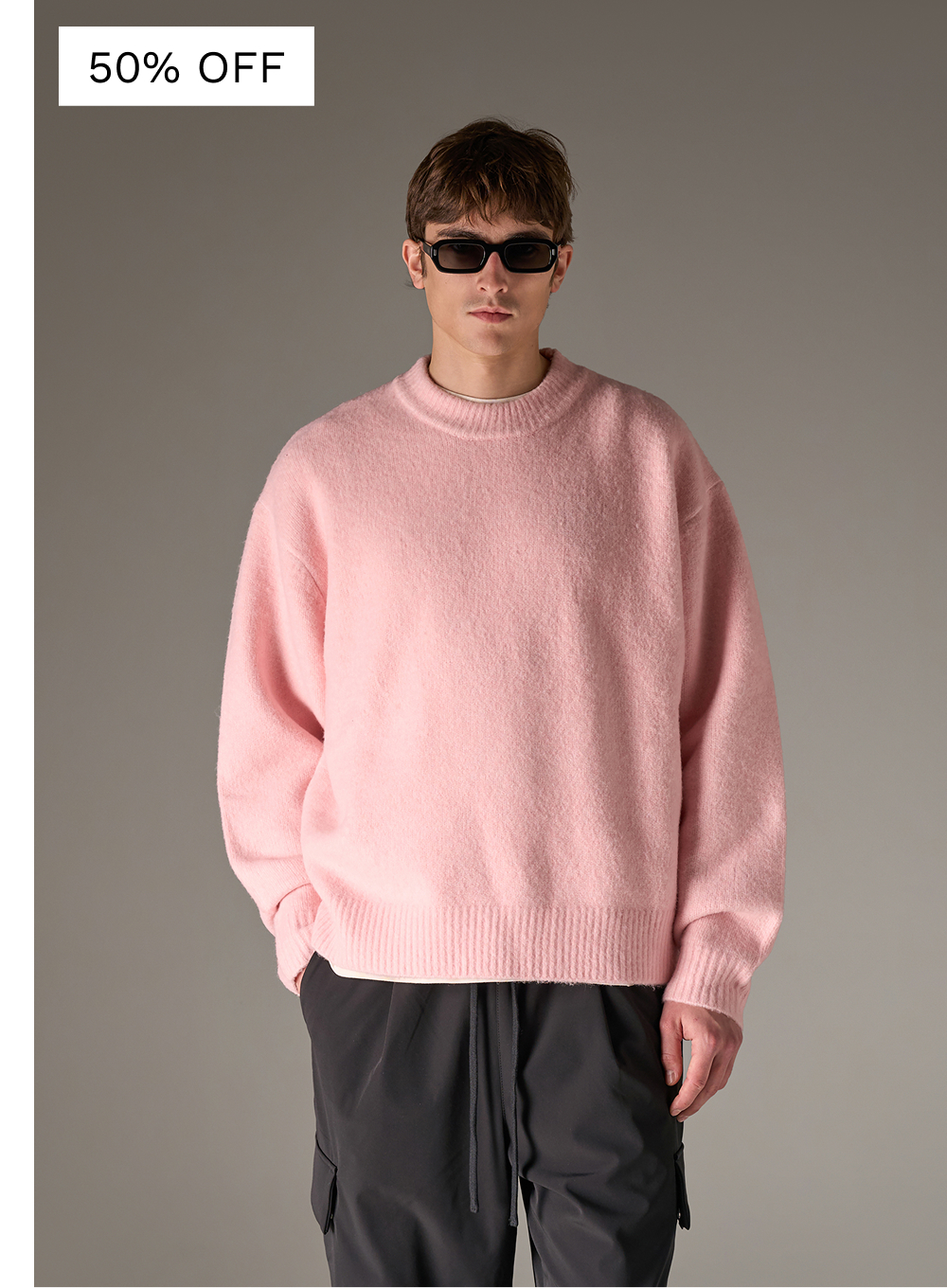 COPYRIGHT BRUSHED KNIT JUMPER